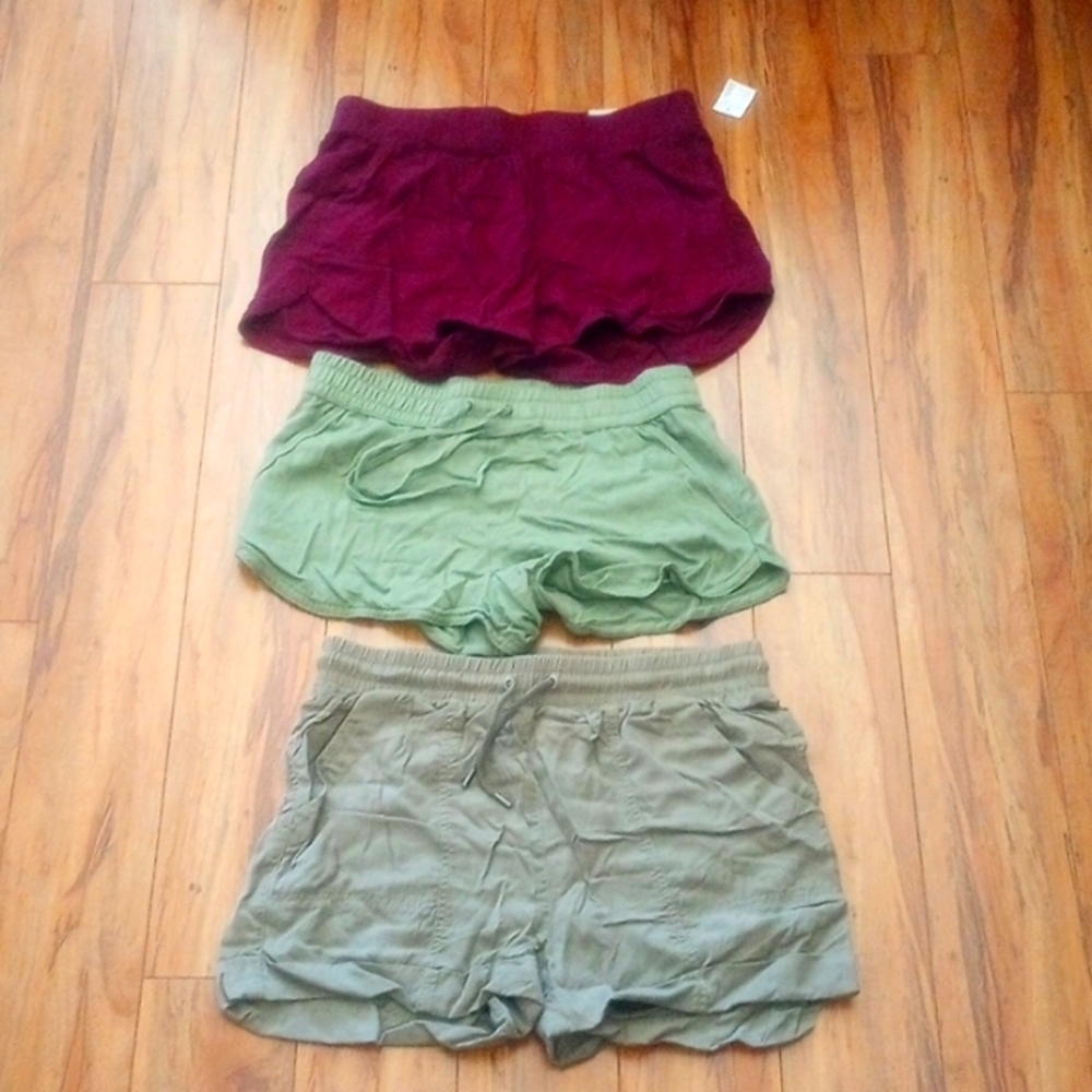 3 Pairs Shorts. One NWT.